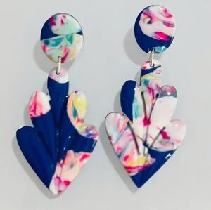 Colorful Abstract Dangle Earrings